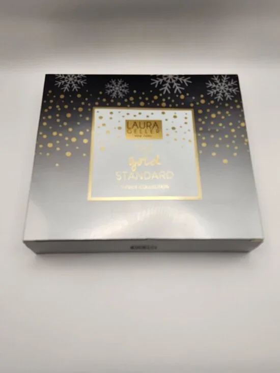 Laura Geller The Gold Standard 3 Piece Makeup Gift Set Gilded Honey New In Box