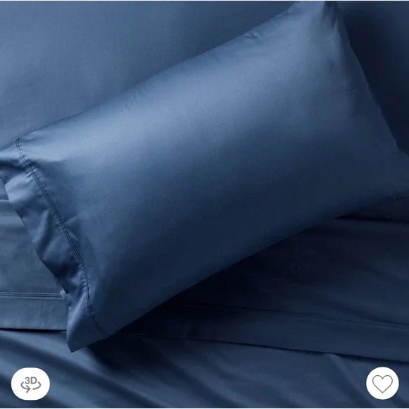 Standard Solid Performance 400 Thread Count Pillowcase Set - Threshold™: