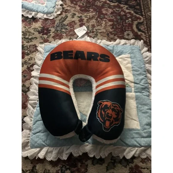 Chicago Bears Travel Neck Pillow Memory‎ foam Relaxation