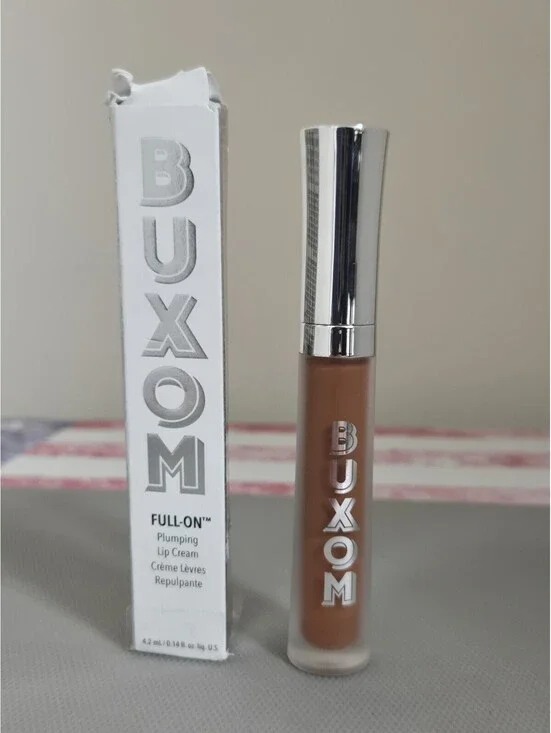 Buxom Full-On Plumping Lip Cream Sangria Full Size Lip Gloss New In Box 4.2ml