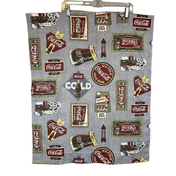 Vintage Coca Cola Coke King Size Pillow Case Sham 30” X 24” Made In‎ Canada