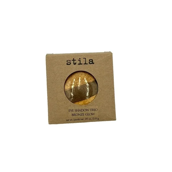 Stila Eye Shadow Trio‎ Refill Bronze Glow 0.09 oz / 2.6 g New