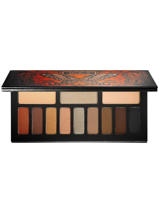 Kat Von D Neutral & Warm Brown Eyeshadow Palette with Gold Accents