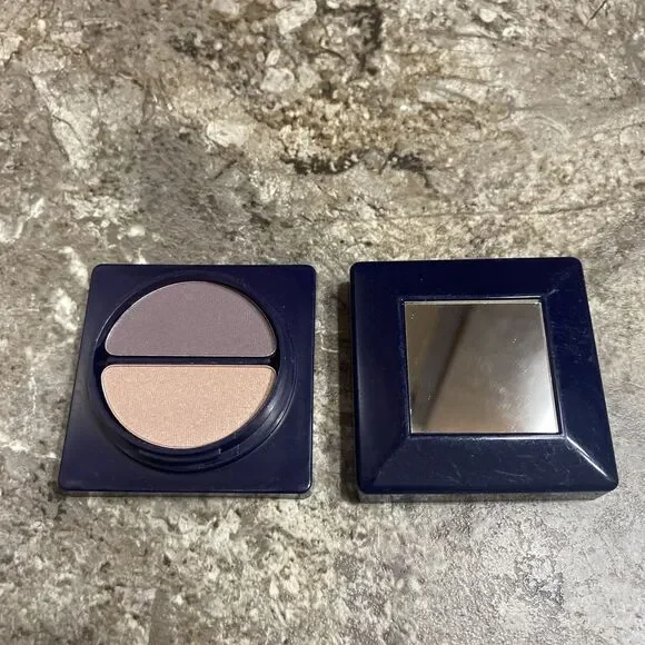 ESTEE LAUDER Two In One Wet Dry Eyeshadow Duo 14 Twilight 08‎ Dusk .05oz