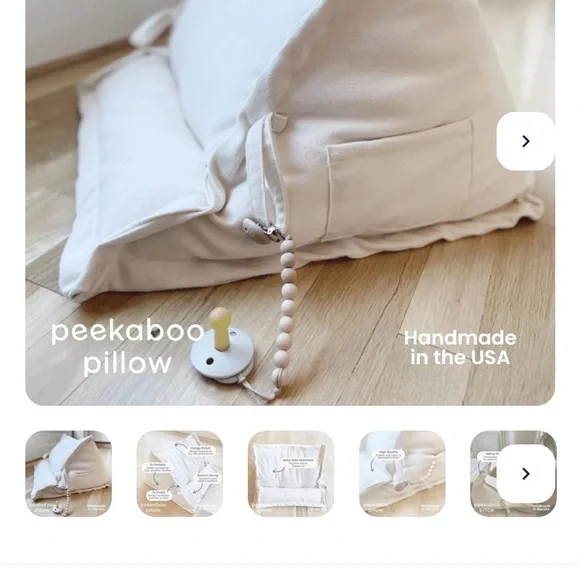 Peekaboo Pillow