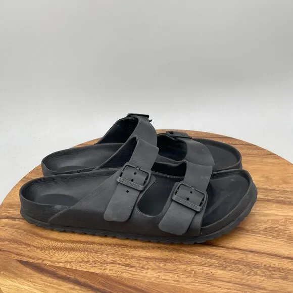Birkenstock Arizona EVA Sandals Mens Size 11 / 44 Black Slides Summer Beach