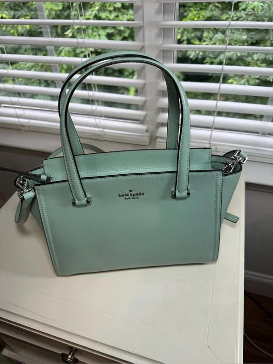 kate spade Mint Green/Blue Satchel