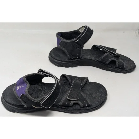 Vintage Nike‎ Air ACG Hiking Sandals Ankle Strap Men's Size 10 Black 190044-011