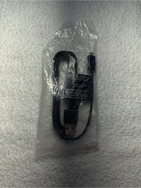 Samsung ECCIDU6BBE 5-Feet Micro USB Charging Data Cable Original OEM Black