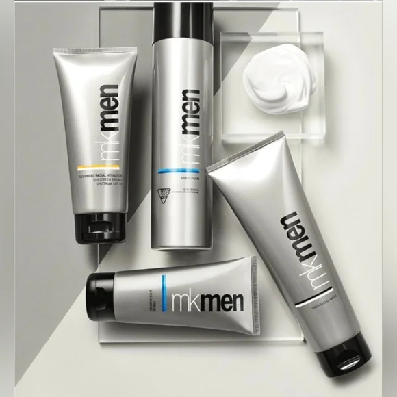 4pc MKMen Regimen Bundle Mary Kay Shaving Foam Sunscreen Facial Wash After Shave