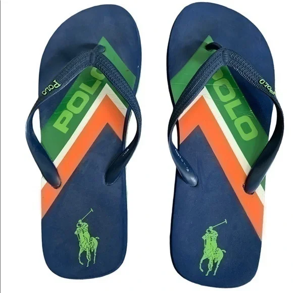 🔴Polo flip flops rubber Uni sex
