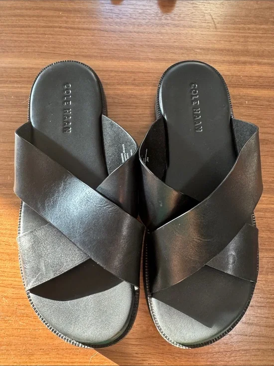 Coke Haan leather sandals