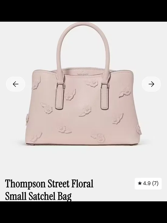 Kate spade Thompson Street Floral Small Satchel Bag- NWOT