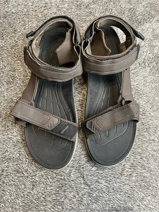 Teva Strata Universal Hiking Sandals Men's 12 Vibram Sole Brown