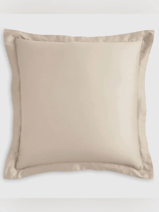 NEW Signature Giza Cotton Sateen Euro Sham, 26 X 26 (Sand) *3 available