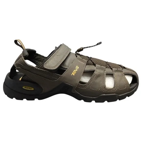 Teva Forebay Sandals‎ Mens US 14 Multicolor Turkish Coffee Hook & Loop 1001116