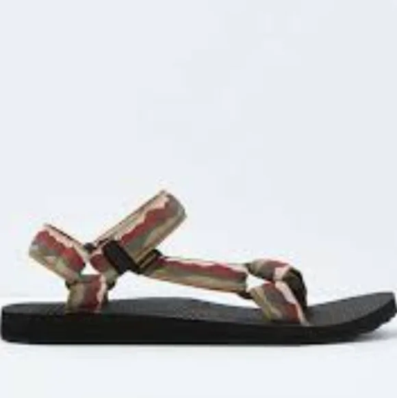 Teva Men's Sandals Hurricane  Outdoor Hook&loop Slide Shoes Sz 10