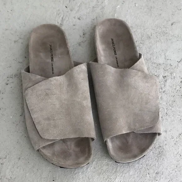 James Perse Suede slides