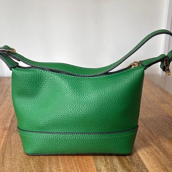 Unbranded Kelly Green ManMade Materials Small Handbag