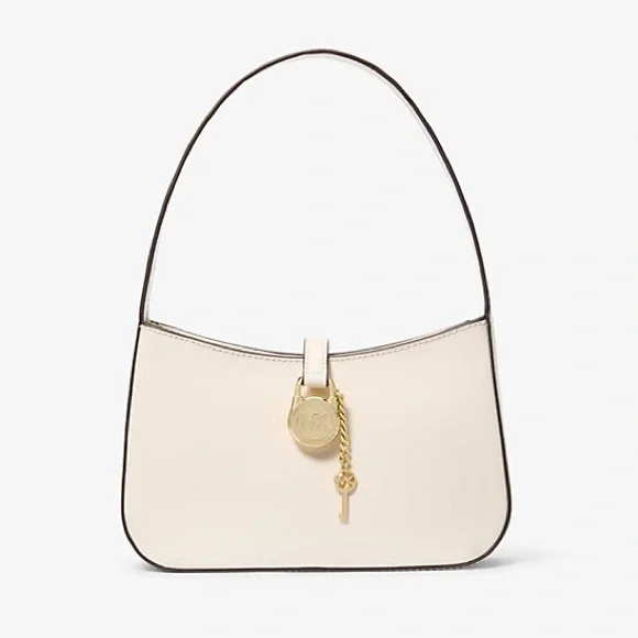 Michael Kors Lyra Small Leather Pochette NWT