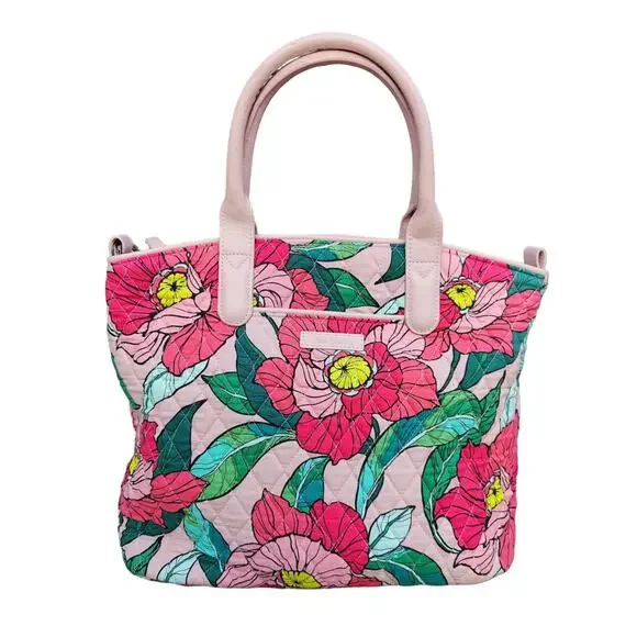 Copied -  Pink Floral Tote  by Vera Bradley NWT