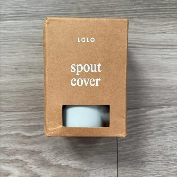 NIB LALO Spout Cover in Light Gray