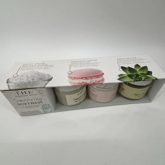 FarmHouse Fresh (Sweeping Softness) 3 Step Sampler ~New In Box & Factory Sealed!