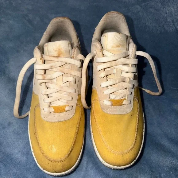 Nike Air Force 1 creator Low '07 'Yellow' Sneakers men size 9.5