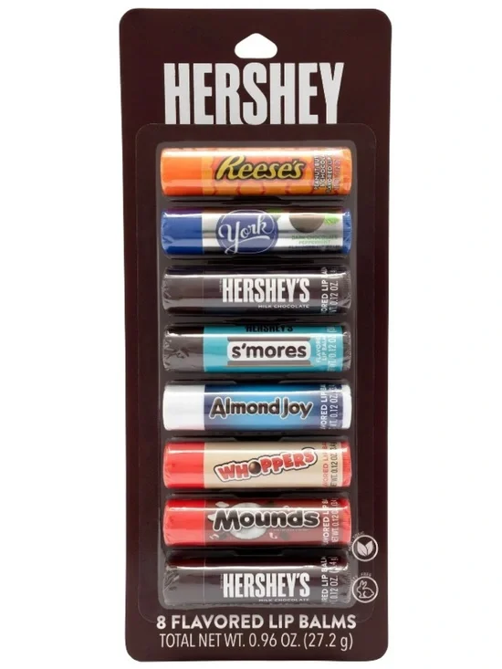 Hershey Lip Balms, 8 Pack (NWT)