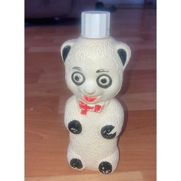 Vintage Tubby Time IMCO Soap Bubble Bath Bottle Bear 1960’s