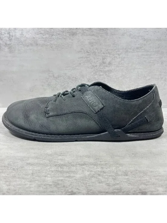 Xero Alston Leather Barefoot Minimalist Shoes - Men's Size 10 - Black