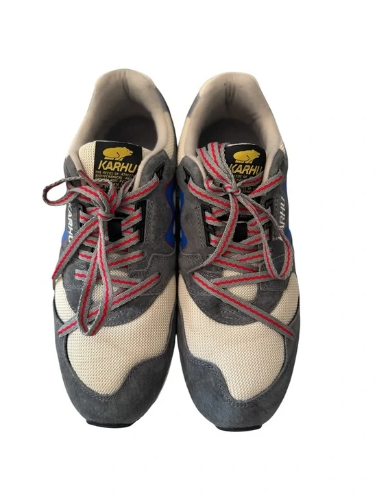 Karhu Synchron Air Cushion Sneakers Gray Blue Red | Men’s 11 / EU 45