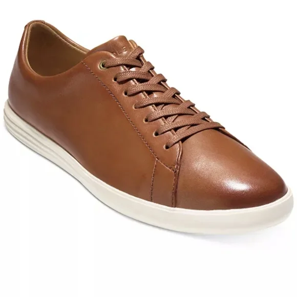 Cole Haan Grand Crosscort II Men's Brown Leather Sneakers Size 12