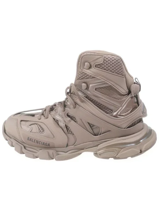 Balenciaga Track Hike High Cut Sneakers Brown