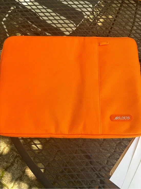 Mostso Orange Laptop Sleeve Case - Protective Soft Shell