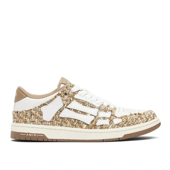 Amiri BOUCLE SKEL low top sneakers size 46