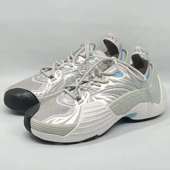 Lanvin Flash X Mesh Low Top Sneakers size 42/us size 9
