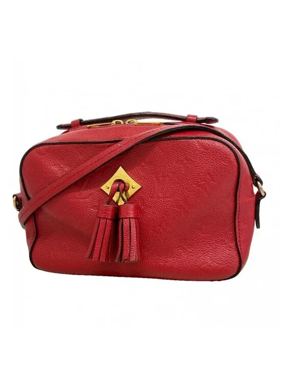 Louis Vuitton Handbag Monogram Empreinte Saintonge Scarlet 2-Way