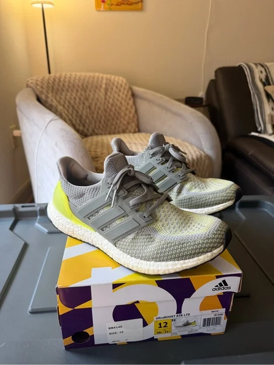 Adidas Ultraboost ATR LTD (2017) BB4145 Grey/Neon Shoes