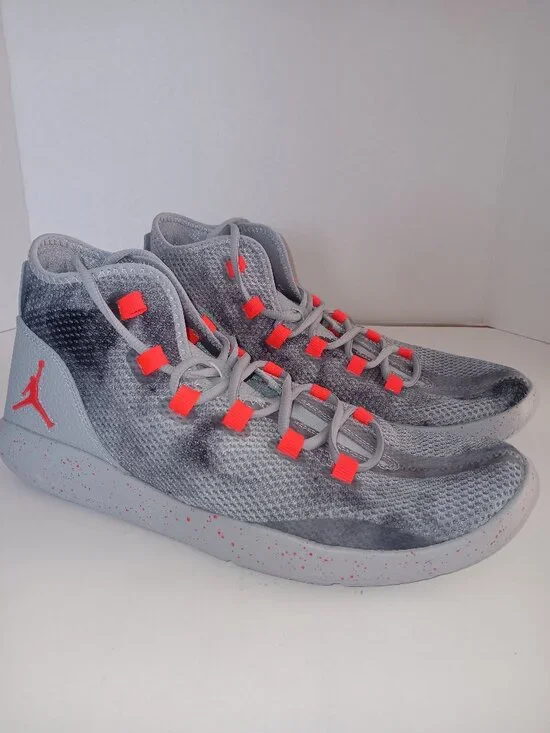 Jordan Reveal Premium Wolf Grey Infrared 23 Black 834229-015 Men's Size 11.5