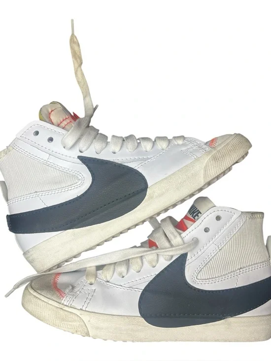 Nike Blazer Mid '77 Jumbo Swoosh White Black DD3111-100 Size 9