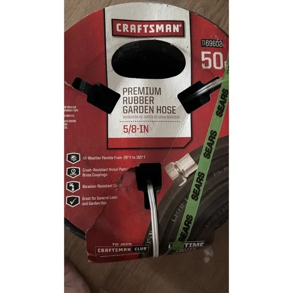 New Sears Craftsman USA NOS 50ft x 5/8