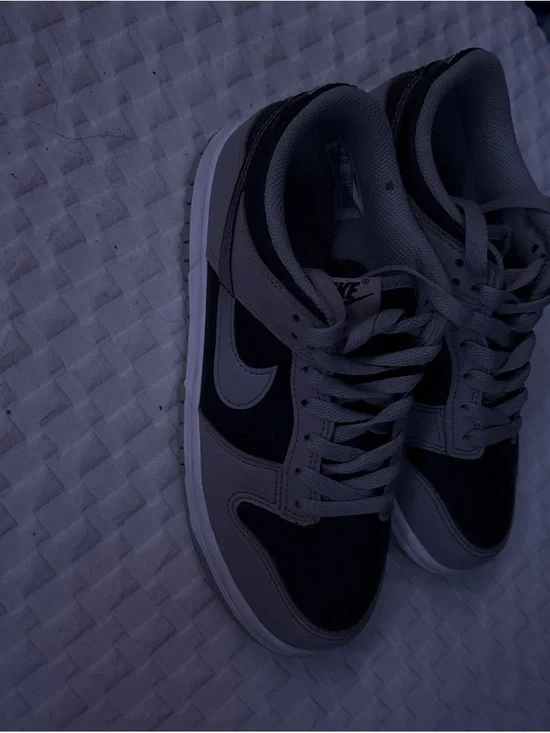 Nike Low-Top Sneakers in Black and Gray