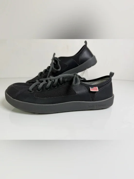 Men’s SOM Footwear Trailhead Barefoot Zero Drop Sneakers Black Size 7 USA Made