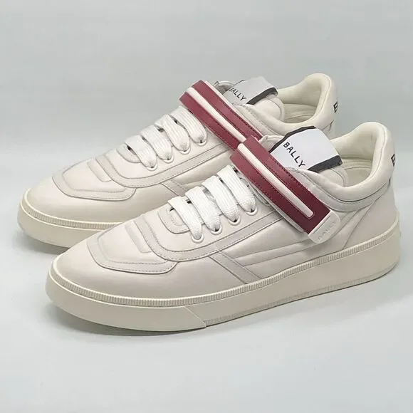 Bally Raise Royce Leather Low-Top Sneakers size 42/us size 9