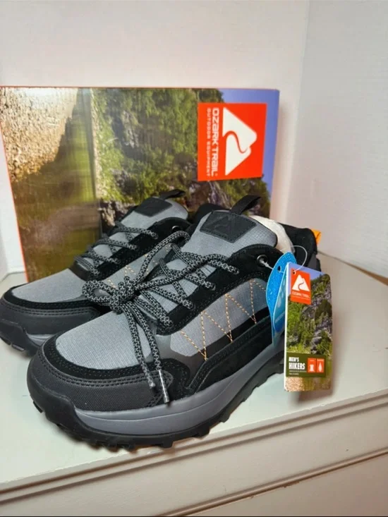 NEW! Ozark Trail Men's Waterproof Hiking Shoes Size 7