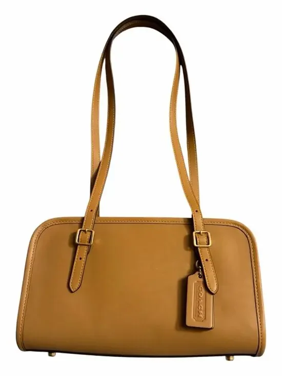 Coach Swing Zip Bag 1998 Re-Edition Tan Glove-Tanned Leather NWT Shoulder Bag