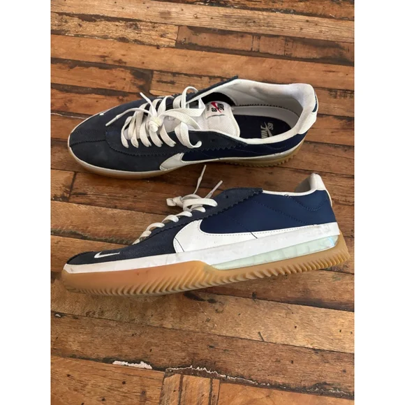 Men's Nike SB BRSB Sneakers US 11.5 Navy White