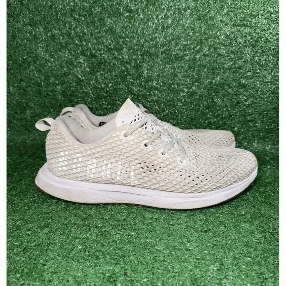 Nobull Diamond Mesh Runner Women Size 10 Gray Knit Running Shoe Athletic Sneaker