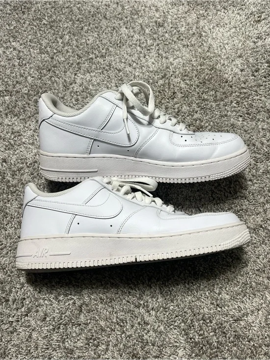 White Mens Air force 1 shoes - Classic Men’s Casual Shoe